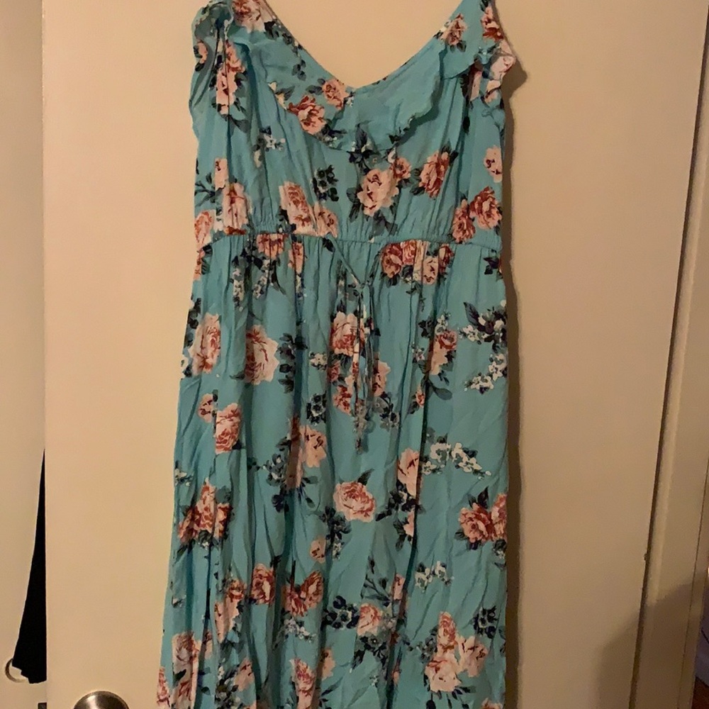 Blue sundress